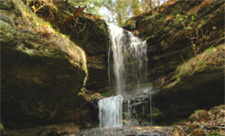 Waterfall in Upper Michigan