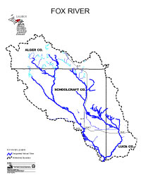 Fox River Map